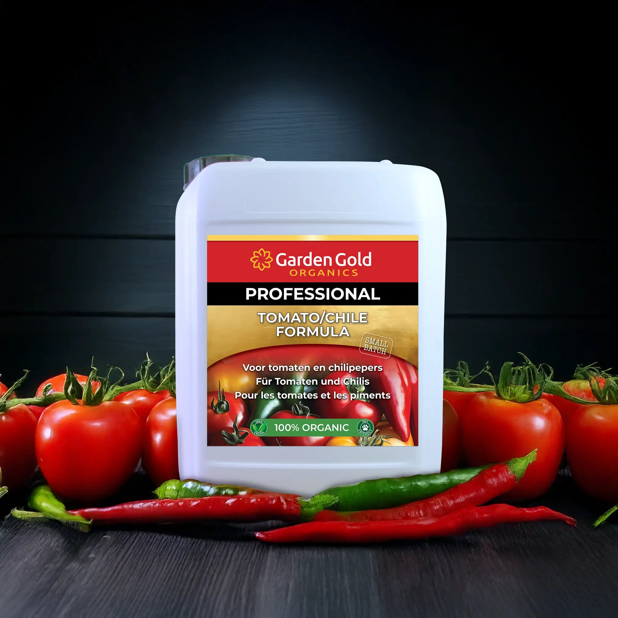 GARDEN GOLD - Tomato & Chile Formula - 5 liter